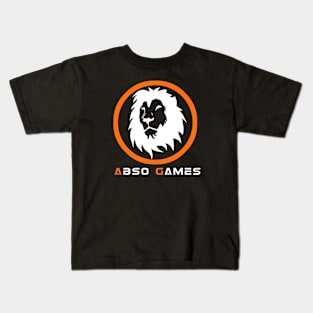 Absogames white lion Kids T-Shirt